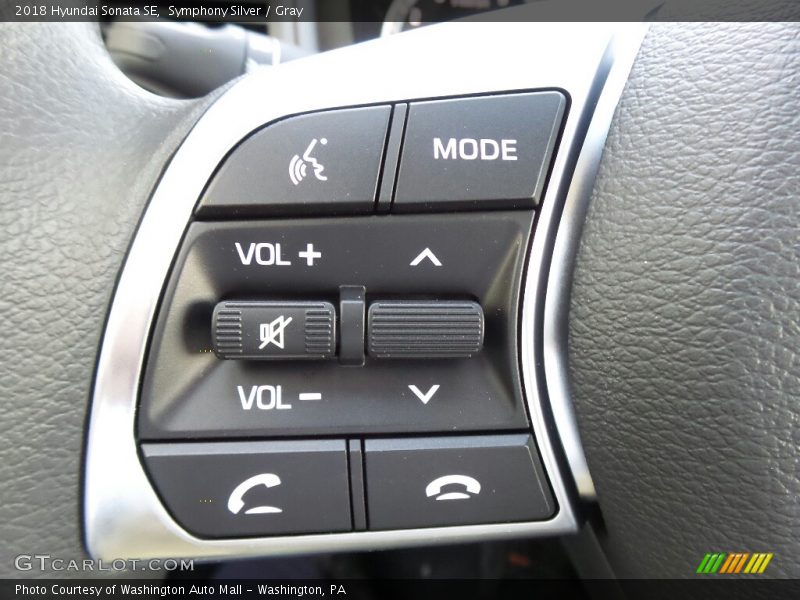 Symphony Silver / Gray 2018 Hyundai Sonata SE