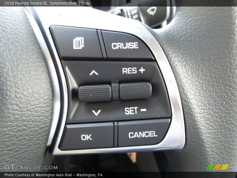 Symphony Silver / Gray 2018 Hyundai Sonata SE