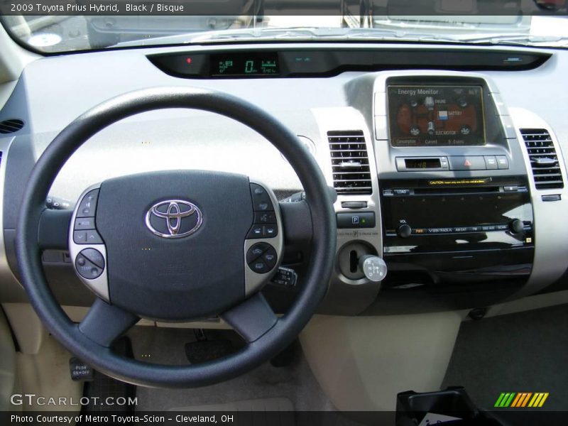 Black / Bisque 2009 Toyota Prius Hybrid