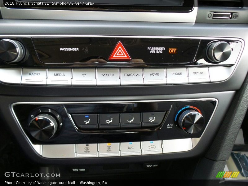 Symphony Silver / Gray 2018 Hyundai Sonata SE