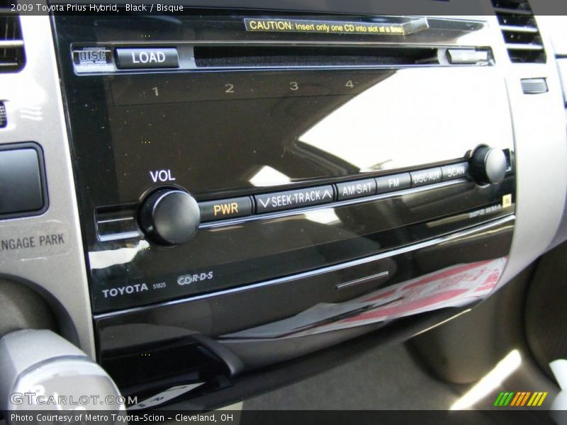Black / Bisque 2009 Toyota Prius Hybrid