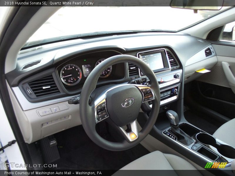  2018 Sonata SE Gray Interior
