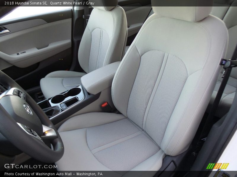 Front Seat of 2018 Sonata SE