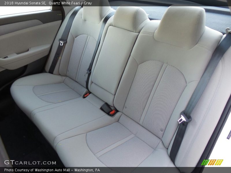 Rear Seat of 2018 Sonata SE