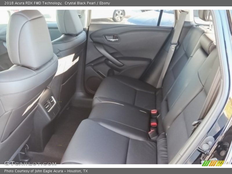 Rear Seat of 2018 RDX FWD Technology