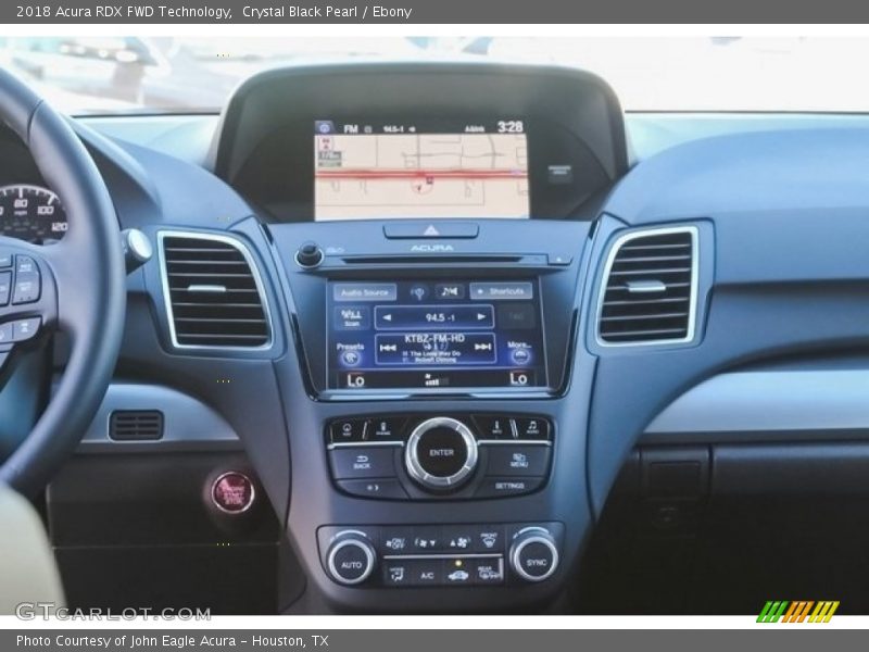 Controls of 2018 RDX FWD Technology