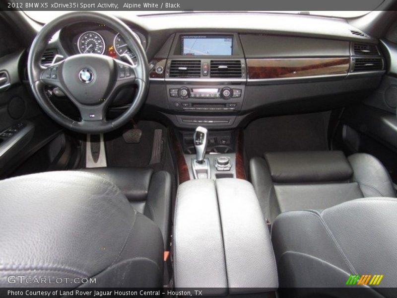 Alpine White / Black 2012 BMW X5 xDrive35i Sport Activity