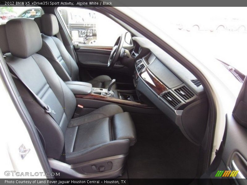 Alpine White / Black 2012 BMW X5 xDrive35i Sport Activity