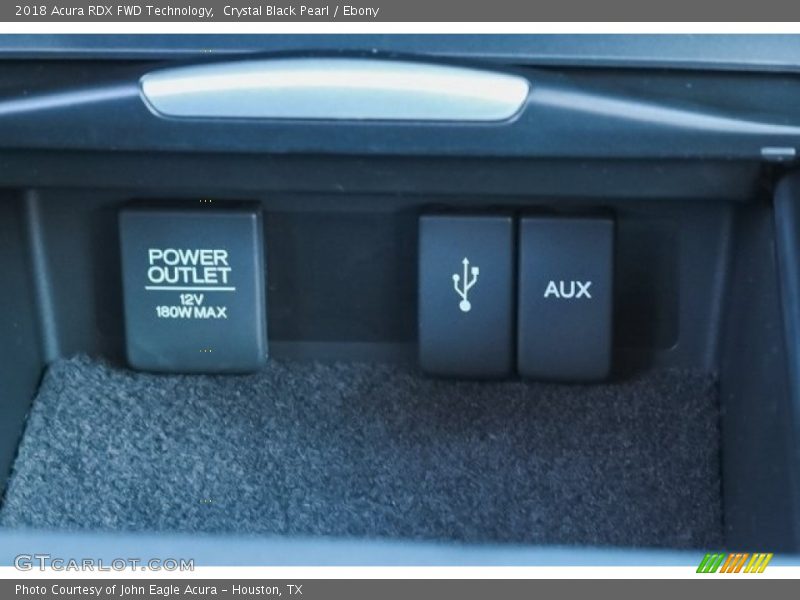 Crystal Black Pearl / Ebony 2018 Acura RDX FWD Technology