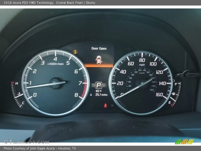  2018 RDX FWD Technology FWD Technology Gauges