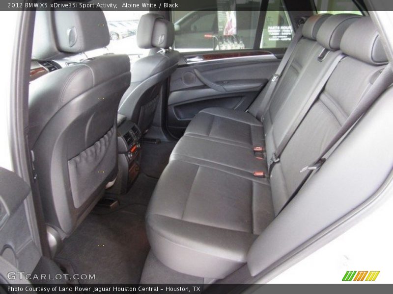Alpine White / Black 2012 BMW X5 xDrive35i Sport Activity