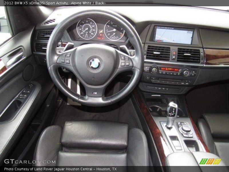 Alpine White / Black 2012 BMW X5 xDrive35i Sport Activity