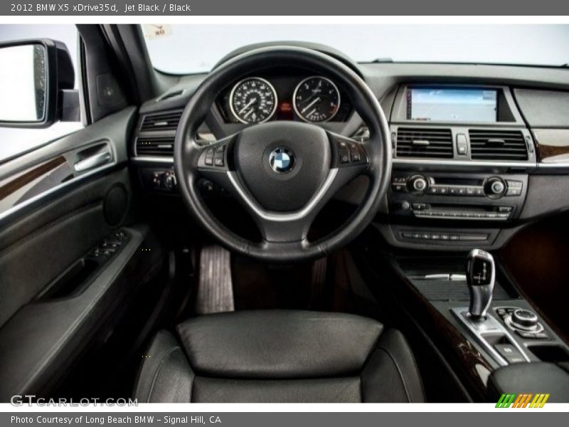 Jet Black / Black 2012 BMW X5 xDrive35d