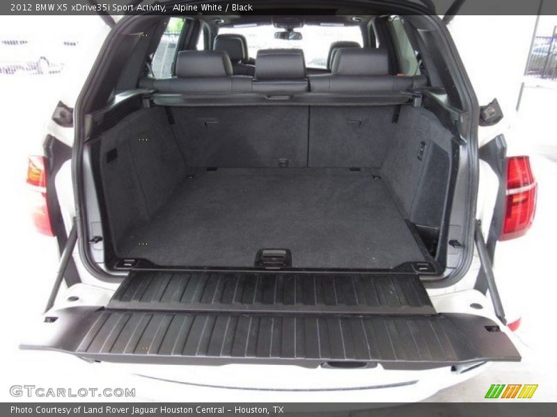 Alpine White / Black 2012 BMW X5 xDrive35i Sport Activity