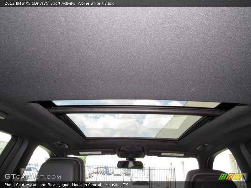 Alpine White / Black 2012 BMW X5 xDrive35i Sport Activity