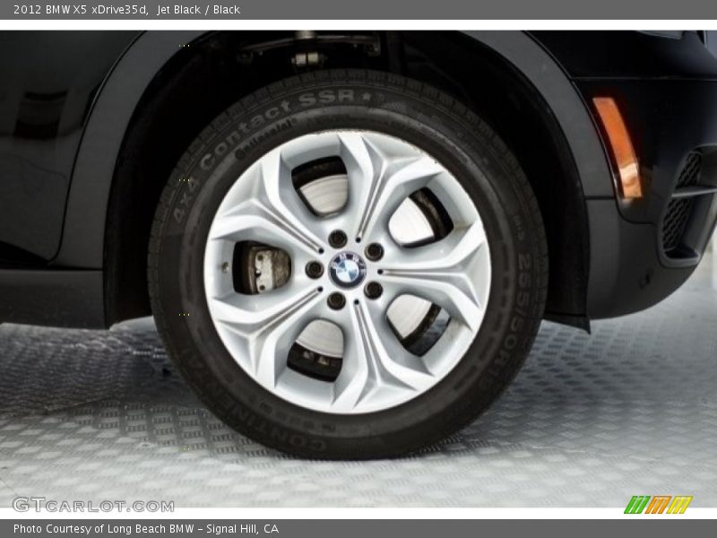 Jet Black / Black 2012 BMW X5 xDrive35d