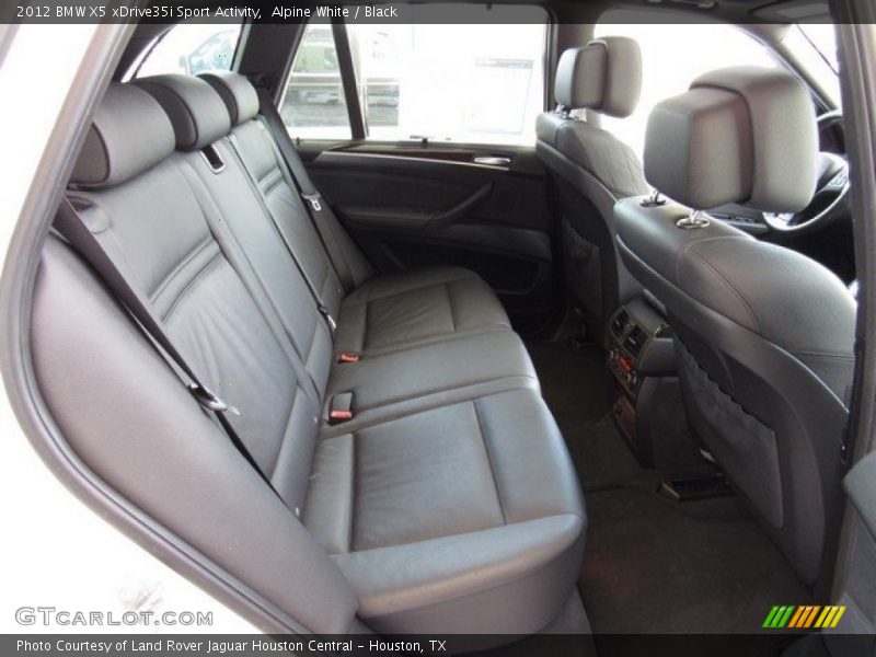 Alpine White / Black 2012 BMW X5 xDrive35i Sport Activity