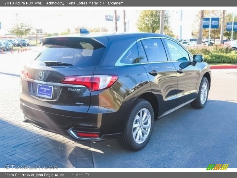 Kona Coffee Metallic / Parchment 2018 Acura RDX AWD Technology