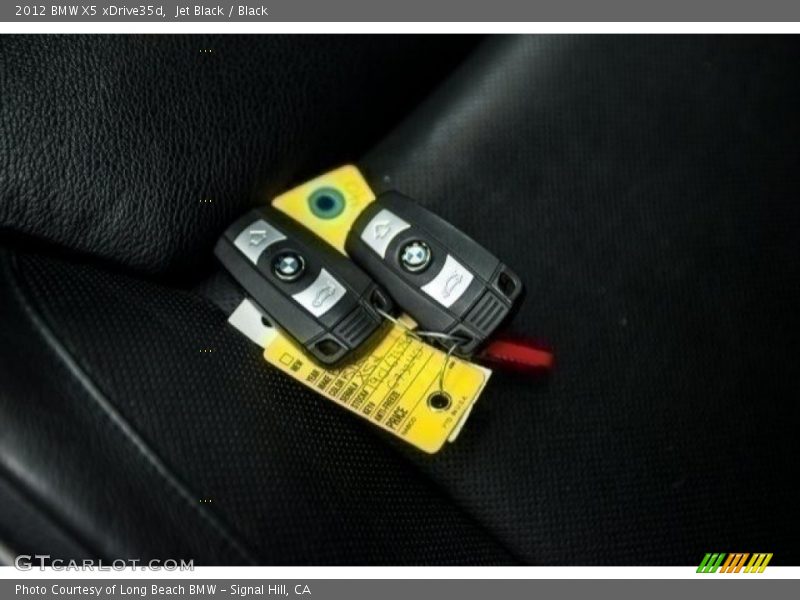 Jet Black / Black 2012 BMW X5 xDrive35d