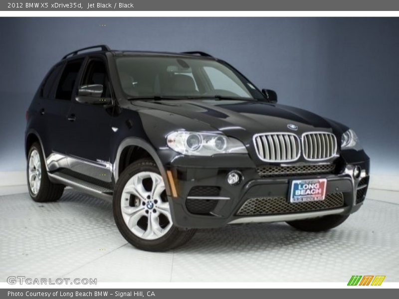 Jet Black / Black 2012 BMW X5 xDrive35d