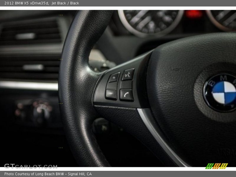 Jet Black / Black 2012 BMW X5 xDrive35d