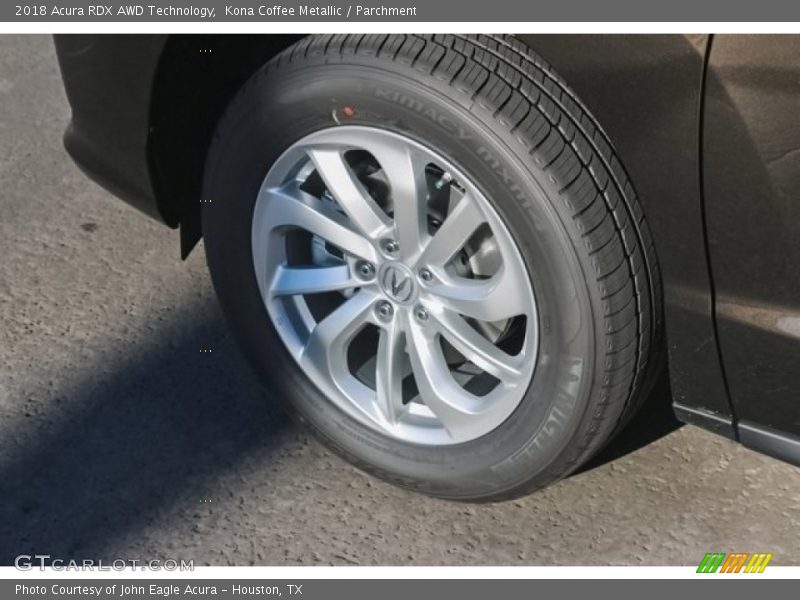 Kona Coffee Metallic / Parchment 2018 Acura RDX AWD Technology