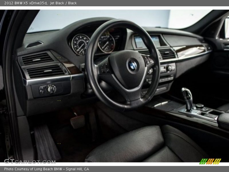 Jet Black / Black 2012 BMW X5 xDrive35d