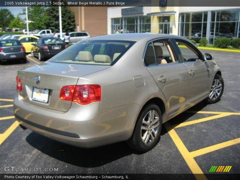 Wheat Beige Metallic / Pure Beige 2005 Volkswagen Jetta 2.5 Sedan