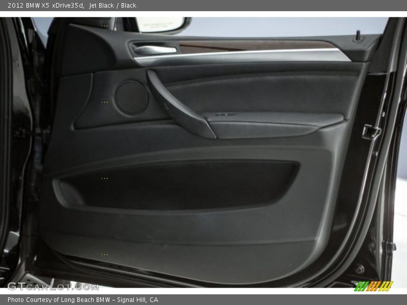 Jet Black / Black 2012 BMW X5 xDrive35d