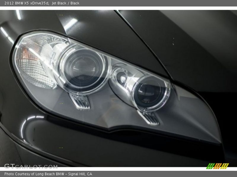 Jet Black / Black 2012 BMW X5 xDrive35d
