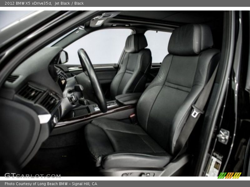 Jet Black / Black 2012 BMW X5 xDrive35d