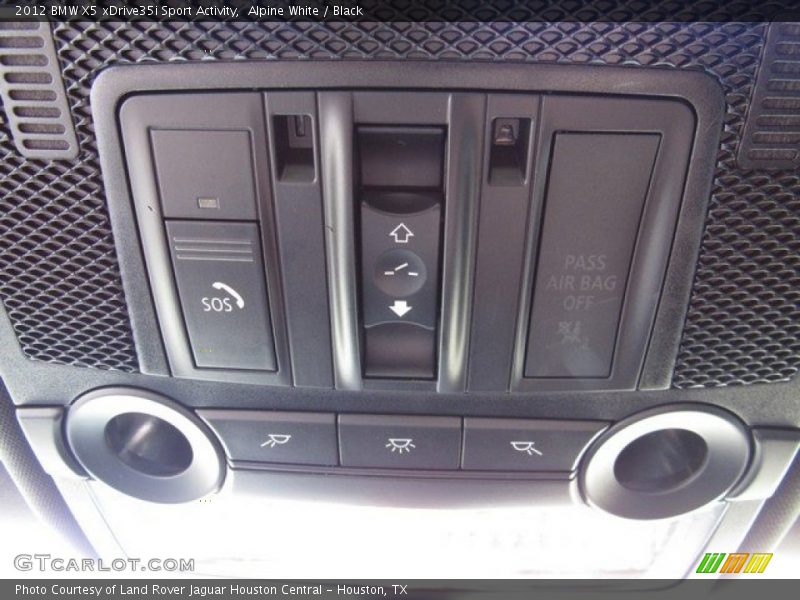 Alpine White / Black 2012 BMW X5 xDrive35i Sport Activity