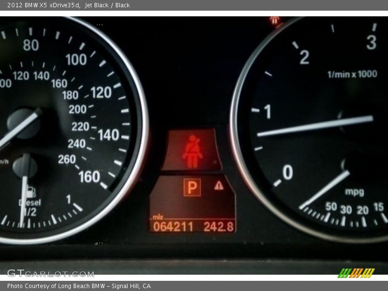Jet Black / Black 2012 BMW X5 xDrive35d
