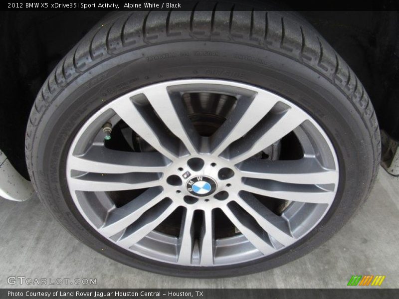 Alpine White / Black 2012 BMW X5 xDrive35i Sport Activity
