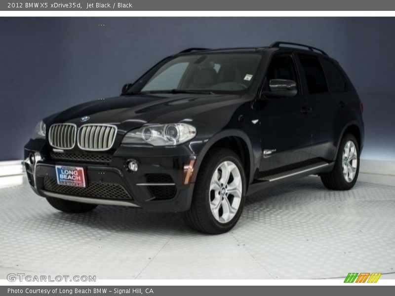 Jet Black / Black 2012 BMW X5 xDrive35d