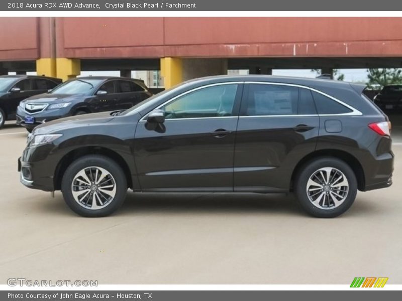 Crystal Black Pearl / Parchment 2018 Acura RDX AWD Advance