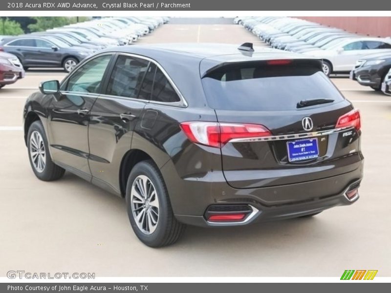 Crystal Black Pearl / Parchment 2018 Acura RDX AWD Advance