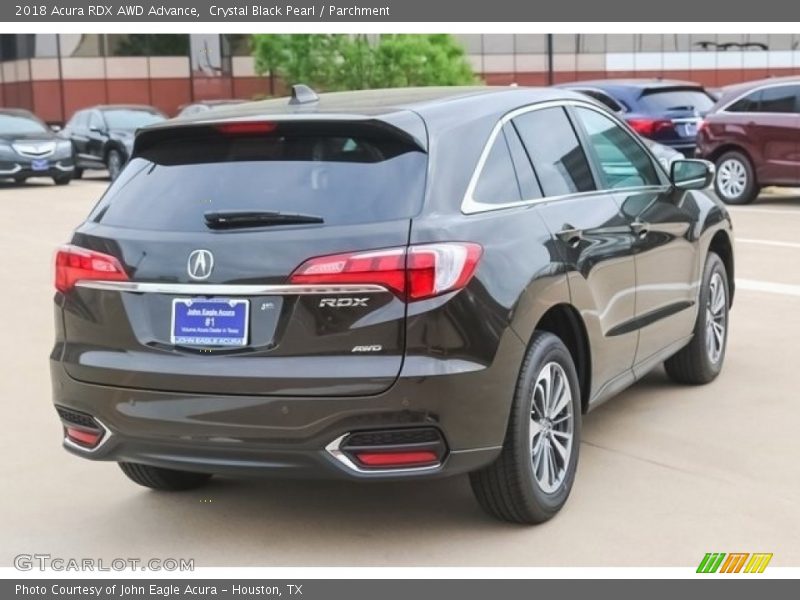 Crystal Black Pearl / Parchment 2018 Acura RDX AWD Advance