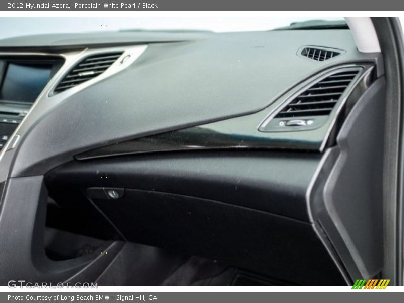Porcelain White Pearl / Black 2012 Hyundai Azera