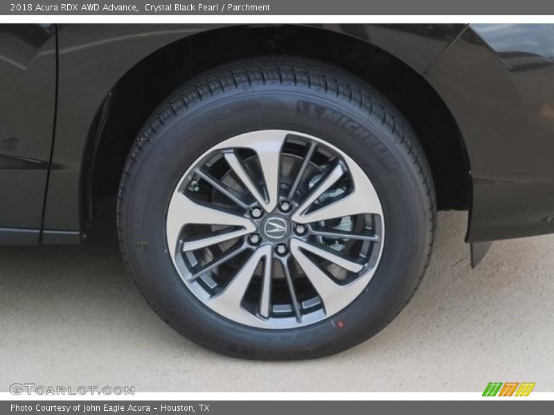 Crystal Black Pearl / Parchment 2018 Acura RDX AWD Advance
