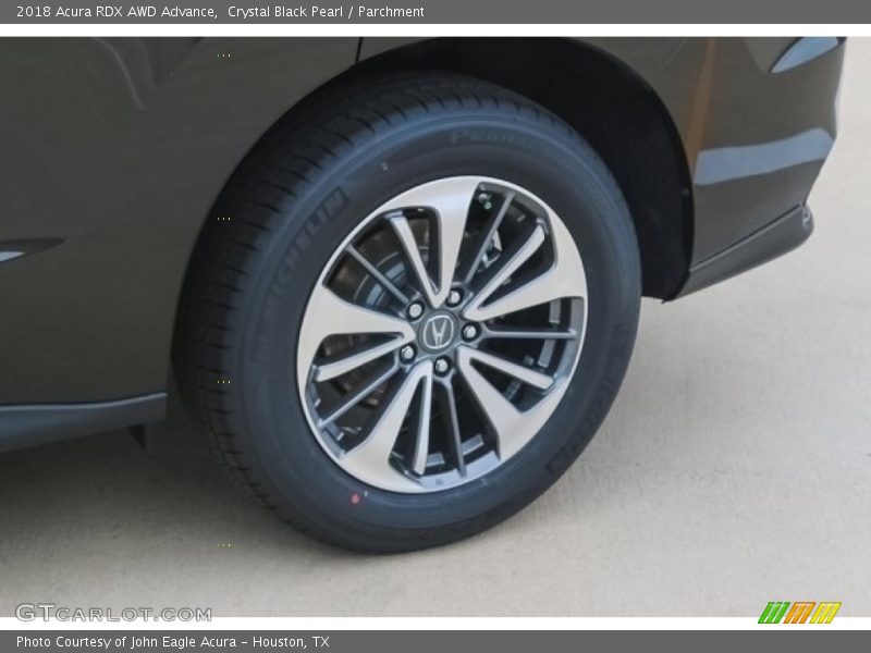 Crystal Black Pearl / Parchment 2018 Acura RDX AWD Advance