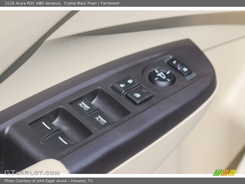 Crystal Black Pearl / Parchment 2018 Acura RDX AWD Advance