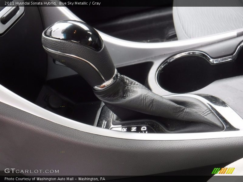 Blue Sky Metallic / Gray 2011 Hyundai Sonata Hybrid