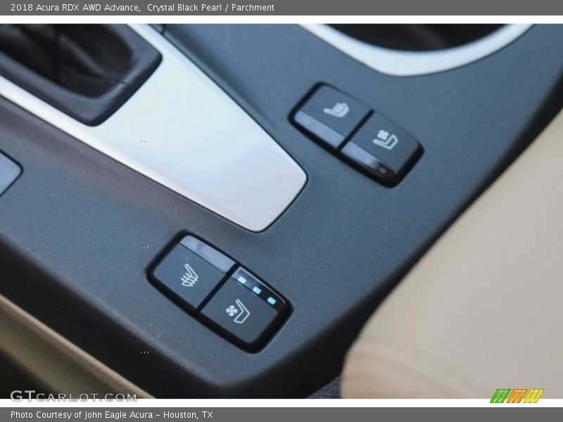 Crystal Black Pearl / Parchment 2018 Acura RDX AWD Advance