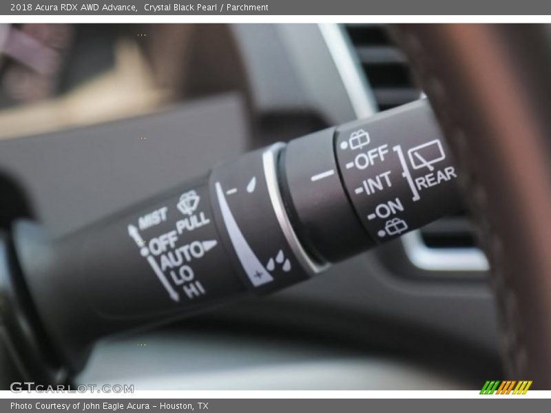 Crystal Black Pearl / Parchment 2018 Acura RDX AWD Advance