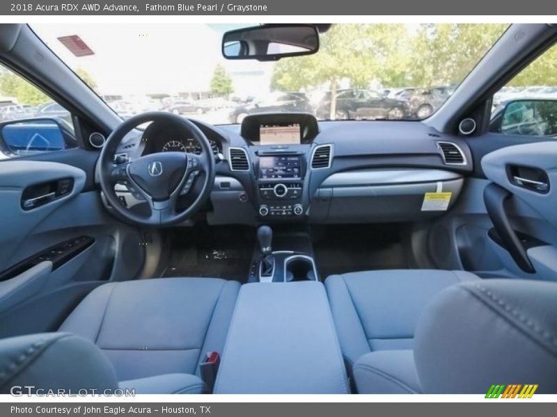  2018 RDX AWD Advance Graystone Interior