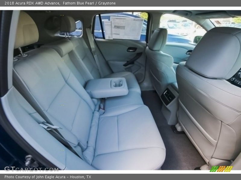 Rear Seat of 2018 RDX AWD Advance