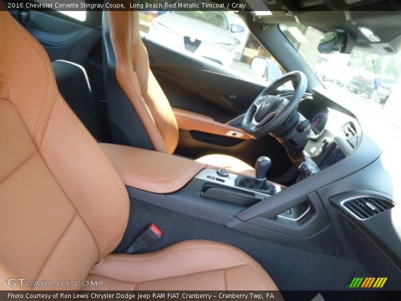 Long Beach Red Metallic Tintcoat / Gray 2016 Chevrolet Corvette Stingray Coupe