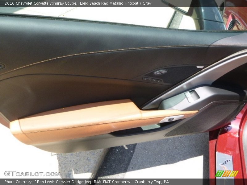 Long Beach Red Metallic Tintcoat / Gray 2016 Chevrolet Corvette Stingray Coupe