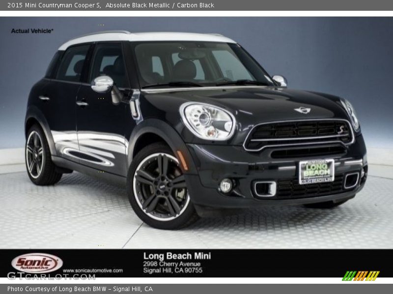 Absolute Black Metallic / Carbon Black 2015 Mini Countryman Cooper S